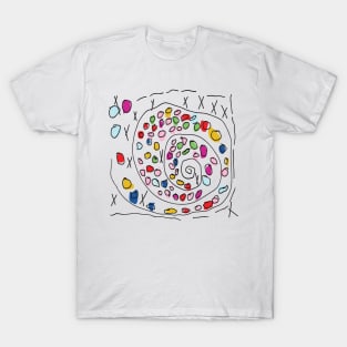 Abstract spiral T-Shirt